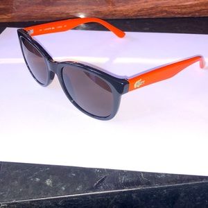 Lacoste Orange-Black Sunglasses L3603S 001